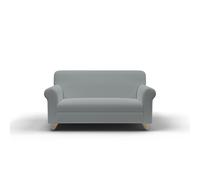 Copridivano Elasticizzato 2 Posti in Poliestere Leslie Grigio Chiaro