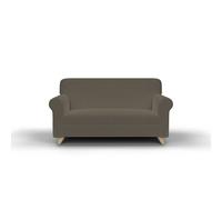 Copridivano Elasticizzato 2 Posti in Poliestere Tortora