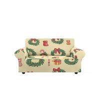 Copridivano Elasticizzato 2 Posti Regalo Di Natale Copridivano due posti,Elasticizzato Fodera Divano, Antigraffio Gatto Antiscivolo Antimacchia,Universale Sofa Cover