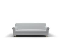 Copridivano Elasticizzato 3 Posti in Poliestere e Cotone Fashionable Grigio Chiaro