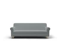 Copridivano Elasticizzato 3 Posti in Poliestere Iris Grigio Chiaro