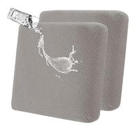 Copridivano Elasticizzato Antiscivolo: Copridivano Impermeabile A 2 Posti, Copri Cuscino Del Divano Esterno In Tessuto Spandex, Aggiungi Spessore Amichevole Per Animali (Grigio Marrone)