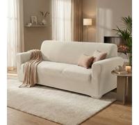 COPRIDIVANO elasticizzato ATENE universale BIANCO LATTE bielastico