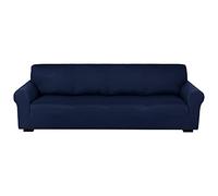 Copridivano elasticizzato blu navy, protezione per mobili in spandex elastico, per divano e poltrona a 4 posti, resistente ed elegante, per decorare la casa