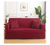 Copridivano elasticizzato di alta qualità, con gonna, lavabile e antimacchia, facile da montare, per pelliccia a 4 posti (235-300 cm, colore 5)