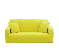 Copridivano elasticizzato for mobili da soggiorno, protezione for animali domestici, divano a forma di I(Yellow,4-seater 235-300cm)