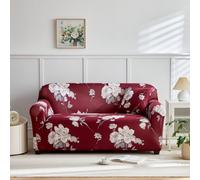 Copridivano elasticizzato in stile nordico Copridivano in tessuto antiscivolo e antipolvere con 1 federa Protezione completa per mobili da salotto Adatto a tutt(Size:3 Seater(160-195cm),Color:Stile Q)