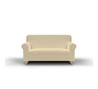 Copridivano Elasticizzato in Tessuto Panna 2 Posti