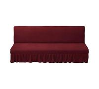 Copridivano elasticizzato per divano a 3 posti, antipolvere, antigraffio, lavabile, in spandex, senza braccioli, adatto per divano letto (L 154,9 cm 182,9 cm) decorazione moderna per la casa
