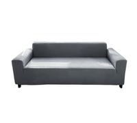 Copridivano elasticizzato per divano a tre posti, da 190 a 220 cm, in tessuto robusto ed elastico, protezione per mobili per luoghi di lavoro, soggiorno, camera da letto, appartamenti, esterni, patio