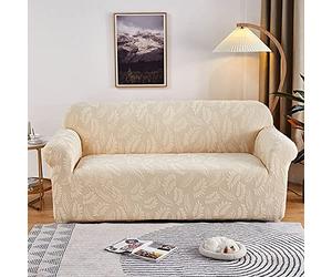 Copridivano Elasticizzato Squisito Jacquard Tridimensionale All-Inclusive Copridivani Elasticizzati Universale Fodera per Divano Estensibile Elastici Copertura Divano ( Color : F , Size : 1 seater )