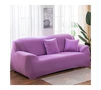 Copridivano elasticizzato universale per divano a 3 posti, in tessuto di poliestere, elegante, tinta unita, ideale per l'arredamento del salotto.