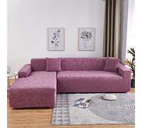 Copridivano elasticizzato universale per divano a L con chaise longue 1 2 3 4 5 posti tessuto elastico G4 ideale per divani 235 300 cm e design elegante
