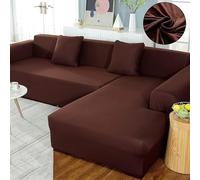 Copridivano estensibile a forma di L, impermeabile, antigraffio, per divano a 1/2/3/4/5 posti, in tessuto universale, per animali domestici e bambini, opzione chaise longue sinistra/destra