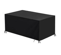 Copridivano extra large per esterni, 280 x 100 x 75 cm, resistente ai raggi UV, antistrappo, rettangolare, protezione per mobili da esterno resistente alle intemperie