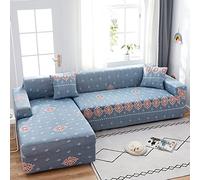 Copridivano Fiore Blu Copridivano Antigraffio Gatto Spandex Copertura Divano Lavabile Copridivani Elastici Universale Copri Divano Durabile Coprifivano 4 Posti