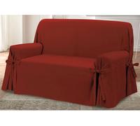 Copridivano Fodera Telo Protezione Divano Con Laccetti Fiocco Disegno Prezioso