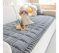 Copridivano for animali domestici, cani e gatti, 2025, protezione for divano antiscivolo lavabile migliorata, tappetino for , fodera in peluche ultra morbida soffice for la casa(Gray,23.62x59.06in)