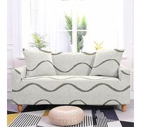 Copridivano Grigio Chiaro Marrone Telo Copridivano Antigraffio Gatto Copri Divano Elasticizzati Copritutto per Divano Spandex Elasticizzato Copridivani Universale Sofa Cover 4 Posti