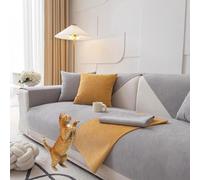 Copridivano impermeabile antiscivolo per divano 14 posti a L grigio chiaro 110 x 240 cm protezione per mobili durevole facile da pulire elegante arredamento casa