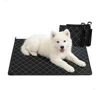 Copridivano Impermeabile, Coperta Impermeabile per Cani Traversine Cane 2 Pezzi 70x50cm Nero, Assorbente Impermeabile Traspirante Lavabile in Lavatrice, Antiscivolo per Divano Auto Bagagliaio