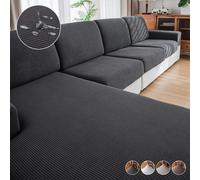 Copridivano impermeabile Copridivano elastico regolabile di lusso per divano del soggiorno Coprisedile 1 2 3 4 posti a forma di L set completo