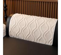 Copridivano in Flanella 4 3 2 1 Posti,Spesso Copridivano per Cani, Fondo Antiscivolo Protettivo, Morbido E Confortevole Protezione Mobili Animali Domestici(Cream,2pc/36x36/BackrestCover)