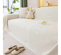 Copridivano In Seta Di Ghiaccio Traspirante E Rinfrescante Con Funzione Antiscivolo, Lavabile Resistente For Un Maggiore Comfort Durante Il Sonno(Green,82 * 118in)