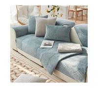 Copridivano in velluto per divano a 14 posti, a forma di L, protezione per angoli, antiscivolo, lavabile, elegante protezione per mobili per la casa