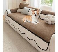 Copridivano lavabile per cani, in tessuto antigraffio, antiscivolo, ideale per il soggiorno (cuscini non inclusi)