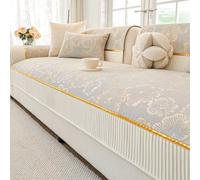 Copridivano Lavabili 70x180cm Protezione per Divano per Cani e Gatti Antiscivolo Vintage Lavabile Facile da Pulire per Divano componibile a U/L