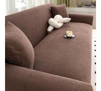Copridivano Per 1 2 3 E 4 Posti Copridivano Elasticizzati Copridivano Spessi E Morbidi Copridivano Completi Copridivano Universale Copridivano Antiscivolo(Size:3 Seater(190-230cm),Color:Marrone)