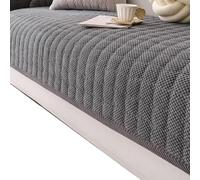 Copridivano Per Cani, Copridivano Antiscivolo A Griglia, Protezione Per Mobili, Morbido Peluche, Adatto Agli Animali Domestici(Grigio,70x150cm)