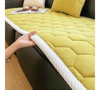 Copridivano Per Cani Lavabile, Antiscivolo Copridivani Spessi Per Animali Domestici Per 2-3 Cuscini, Fodere Per Divani, Protezioni Per Cuscini, Sedili Auto(Giallo,60cmx210cm)