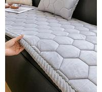 Copridivano Per Cani Lavabile, Antiscivolo Copridivani Spessi Per Animali Domestici Per 2-3 Cuscini, Fodere Per Divani, Protezioni Per Cuscini, Sedili Auto(Gray A,55cmx160cm)