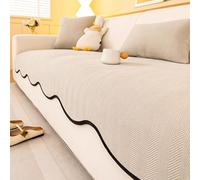 Copridivano per divano componibile, Coprisedili per divano in ciniglia, Fodera per divanos super morbida 2/3/4 posti Protezione universale per mobili angolari antiscivolo B 70 * 120cm/27.56 * 47.24in