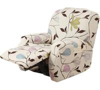 Copridivano per Poltrona Relax Reclinabile 4 Pezzi, Fodera Elasticizzata per Copripoltrona Reclinabil Poltrona, Proteggi Sedia Anti-Macchia Lavabile, Copripoltrona con Braccioli(Style G)