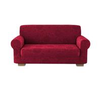 Copridivano Poltrona Divano 2 3 4 Posti Elasticizzato Fantasia Fiori in Rilievo