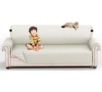 Copridivano Poltrona Impermeabile Divano Protector Slipcovers 1/2/3/4 Posti Con Braccioli Trapuntato Copri Divano Antigraffio Gatto Cani, Universale Fodere Copridivani Salvadivano Antimacchia ( Color