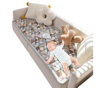 Copridivano protettivo da giardino, elegante, in cotone, antiscivolo, multifunzione, autoadesivo, per testiera, davanzale e pavimento