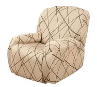 Copridivano Relax Reclinabile Elasticizzato 1/2 /3 Posti, Copripoltrona Relax Reclinabile Universale con Tasche, 4/6/8-Pezzi Fodera per Poltrona Lavabile, Coperture per Elettrica Divano ( Color : #10