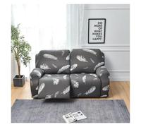 Copridivano Relax Reclinabile Elasticizzato 2 Posti, Copripoltrona Relax Reclinabile Universale con Tasche, 6-Pezzi Fodera per Poltrona Lavabile, Coperture per Elettrica Divano da Massaggio(O)