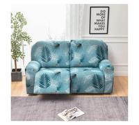 Copridivano Relax Reclinabile Elasticizzato 2 Posti, Copripoltrona Relax Reclinabile Universale con Tasche, 6-Pezzi Fodera per Poltrona Lavabile, Coperture per Elettrica Divano da Massaggio(T)