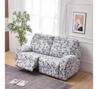 Copridivano Relax Reclinabile Elasticizzato 2 Posti, Copripoltrona Relax Reclinabile Universale con Tasche, 6-Pezzi Fodera per Poltrona Lavabile, Coperture per Elettrica Divano da Massaggio(#29)