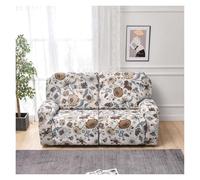 Copridivano Relax Reclinabile Elasticizzato 2 Posti, Copripoltrona Relax Reclinabile Universale con Tasche, 6-Pezzi Fodera per Poltrona Lavabile, Coperture per Elettrica Divano da Massaggio(E)
