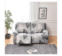 Copridivano Relax Reclinabile Elasticizzato 2 Posti, Copripoltrona Relax Reclinabile Universale con Tasche, 6-Pezzi Fodera per Poltrona Lavabile, Coperture per Elettrica Divano da Massaggio(Q)