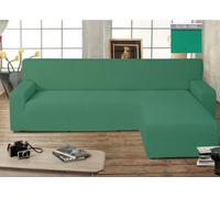 Copridivano Salvadivano Genius Con Penisola Chaise Longue Modello Swing Verde Ol