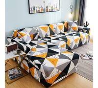 Copridivano sezionale a forma di L Copridivano Super Stretch 1 pzCopridivano per 3 Posti Sezionali Chaise Fodera per Animali Domestici Bambini
