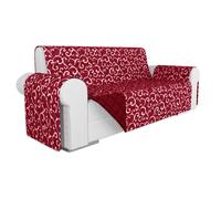 Copridivano Trapuntato Double Face Salva Divano Ghirigor 2 3 4 Posti Vari Colori