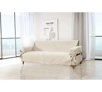 COPRIDIVANO TRAPUNTATO E ANTIMACCHIA CON TASCHE LATERALI A 1 - 2 - 3 POSTI